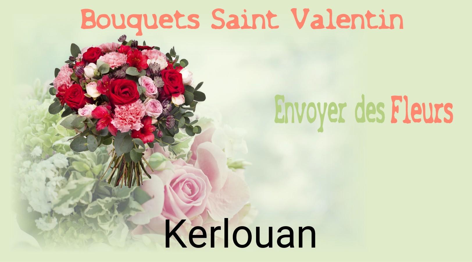 Roses de Saint-Valentin livrées à Kerlouan